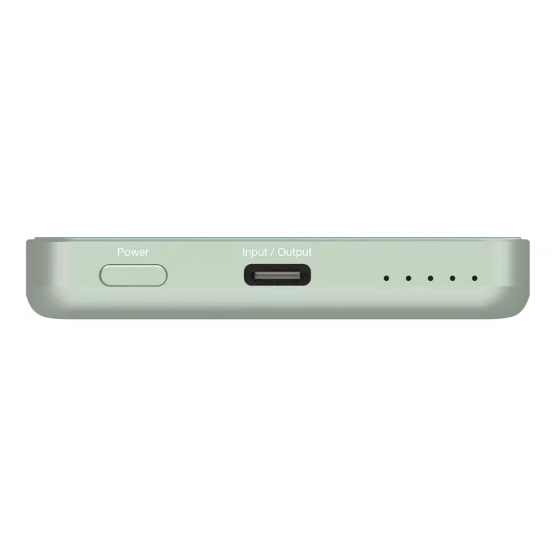 Verbatim Charge 'n' Go Essentials magnetická bezdrôtová powerbank 5000 mAh zelená