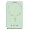 Verbatim Charge 'n' Go Essentials magnetická bezdrôtová powerbank 10000 mAh zelená