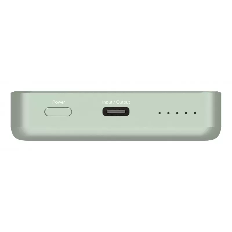 Verbatim Charge 'n' Go Essentials magnetická bezdrôtová powerbank 10000 mAh zelená