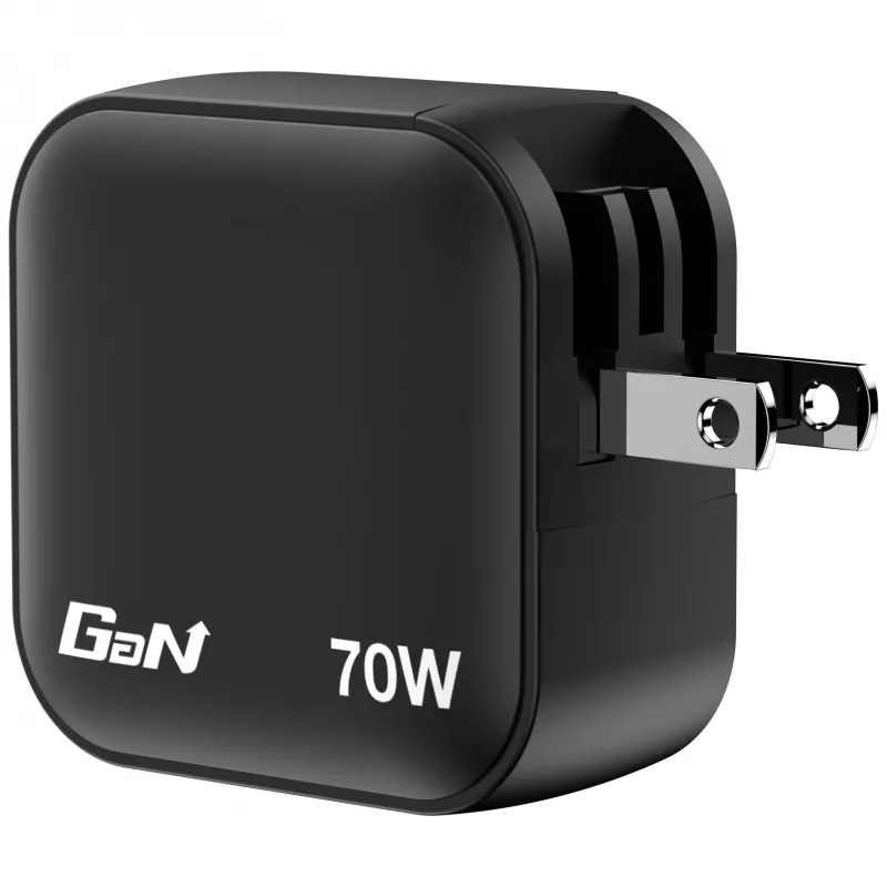 Verbatim Mini GaN nabíjačka 70W 3 porty US konektor s EU a UK adaptérmi