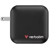 Verbatim Mini GaN nabíjačka 100W 4 porty US konektor s EU a UK adaptérmi
