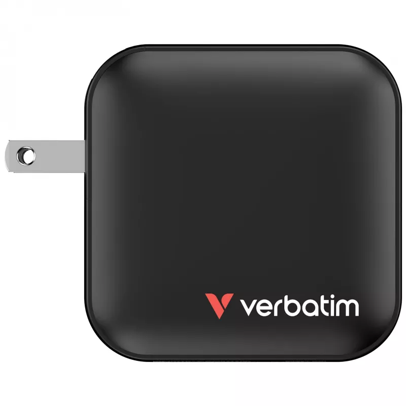 Verbatim Mini GaN nabíjačka 100W 4 porty US konektor s EU a UK adaptérmi