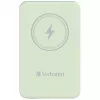 Verbatim Charge 'n' Go magnetická bezdrôtová powerbank 5000 mAh zelená