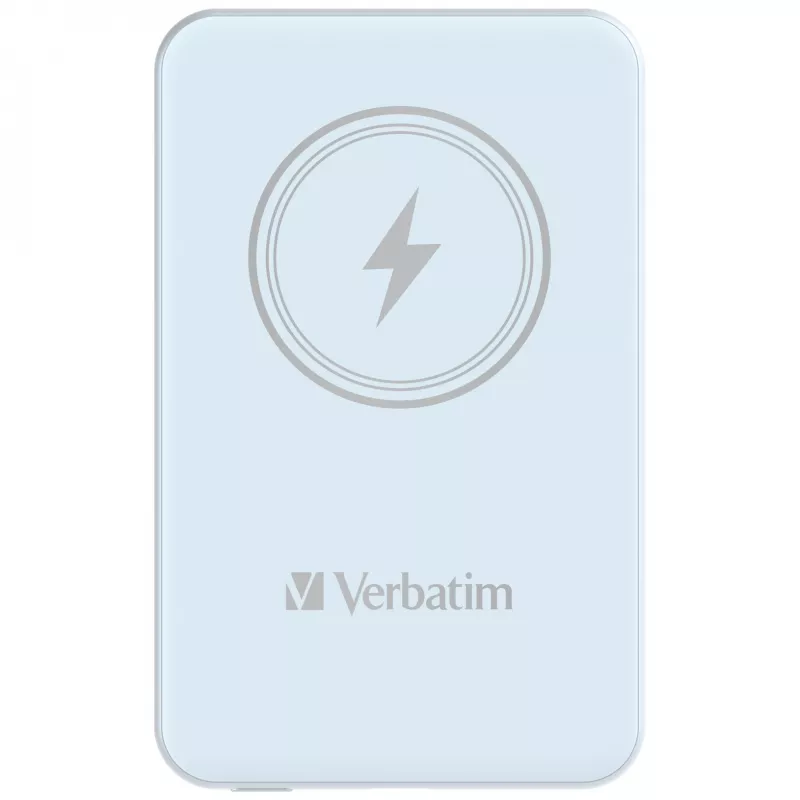 Verbatim Charge 'n' Go magnetická bezdrôtová powerbank 5000 mAh modrá