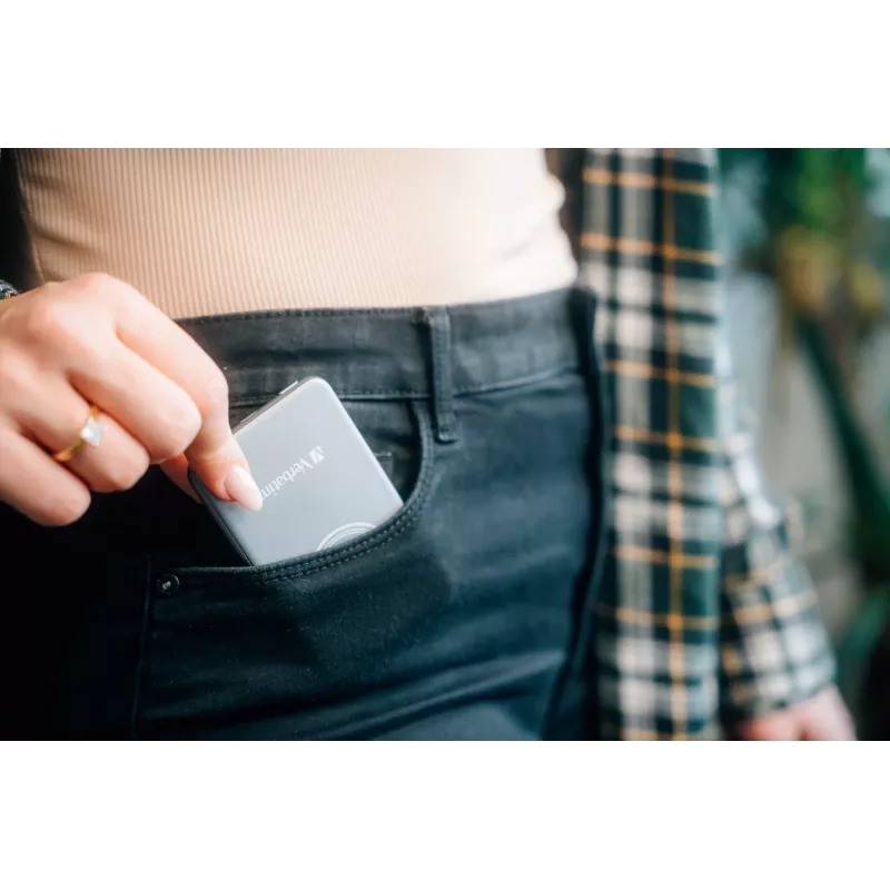 Verbatim Charge 'n' Go magnetická bezdrôtová powerbank 5000mAh sivá
