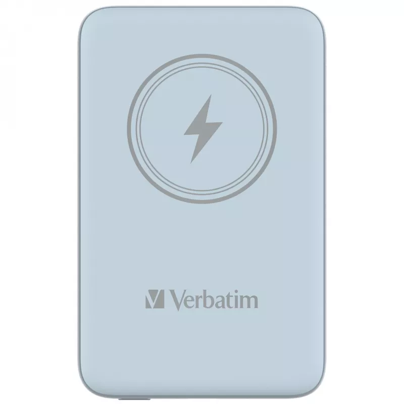Verbatim Charge 'n' Go magnetická bezdrôtová powerbank 10000mAh modrá