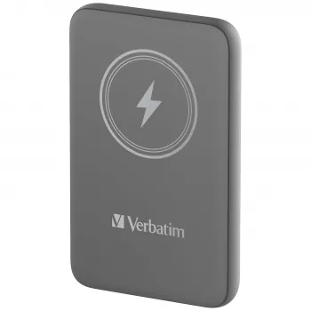 Verbatim Charge 'n' Go magnetická bezdrôtová powerbank 10000mAh sivá