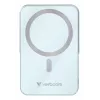 Verbatim Charge 'n' Go magnetická bezdrôtová powerbank so stojanom – 10000 mAh modrá