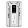 Verbatim Charge'n'Go 2C & displej powerbank 10000 mAh strieborná