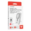 Verbatim Charge'n'Go 2C & displej powerbank 10000 mAh strieborná