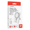 Verbatim Charge'n'Go 2C powerbank 5000 mAh strieborná, 5000 mAh, lithium-polymer (LiPo), Adaptive Fast Charging, Power Delivery 3.0, Quick Charge 3.0, bezdrôtové nabíjanie, 3,85 V, 20 W