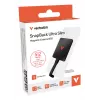 Verbatim SnapBack Ultra tenký SSD 512GB USB Type-C USB 3.2 Gen 2x2 čierny