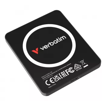 Verbatim SnapBack Ultra tenký SSD 1TB USB Type-C USB 3.2 Gen 2x2 čierny