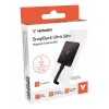 Verbatim SnapBack Ultra tenký SSD 1TB USB Type-C USB 3.2 Gen 2x2 čierny