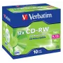 Verbatim CD-RW 12x 700 MB 10 ks