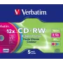 Verbatim CD-RW Colour 12x 700 MB 5 ks