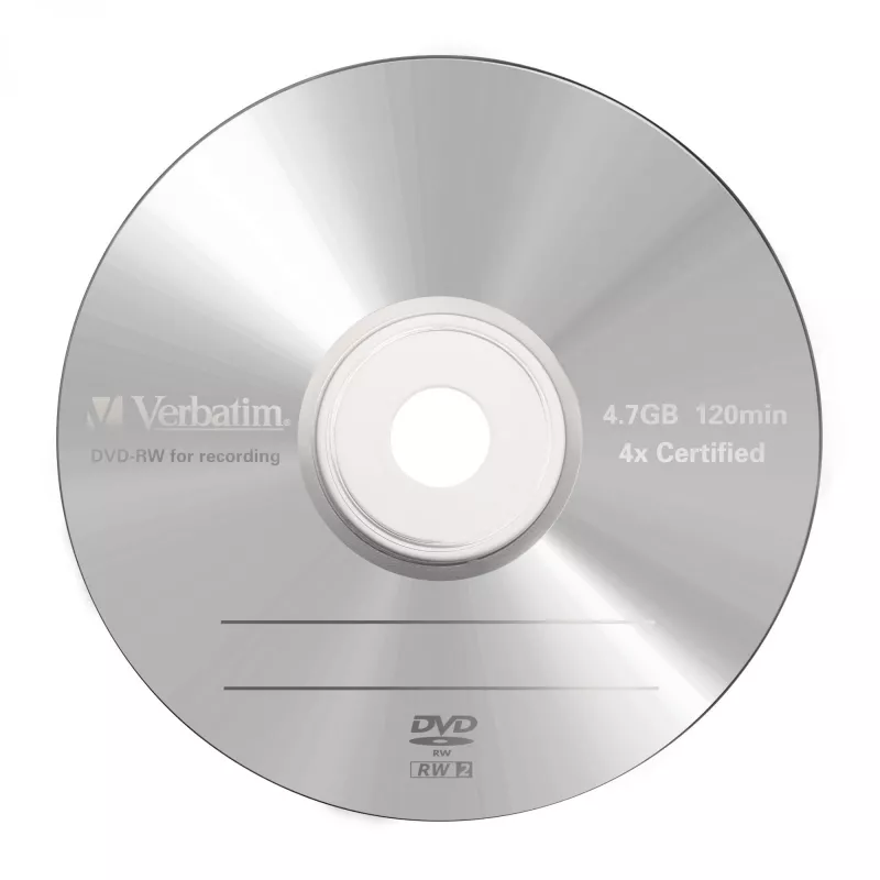 Verbatim DVD-RW 4,7 GB 4x, Jewel Case, 5 ks (43285)