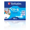 Verbatim CD-R AZO Wide Inkjet Printable 700 MB 52x 10 ks
