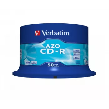 Verbatim CD-R AZO Crystal 700 MB 52x 50 ks
