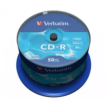 Verbatim CD-R Extra Protection 700 MB 52x 50 ks