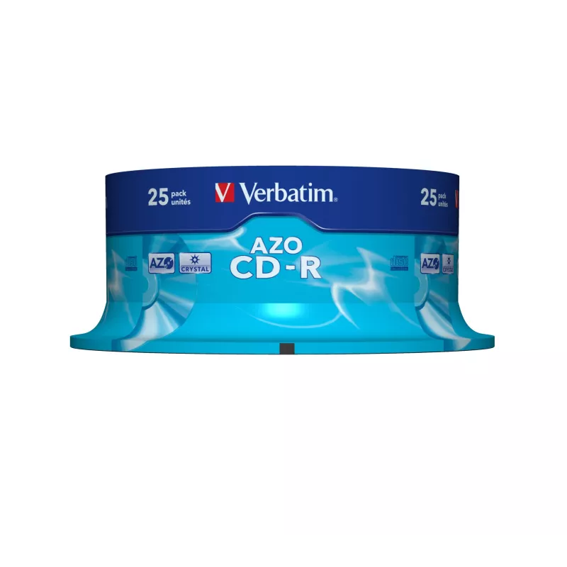 Verbatim CD-R AZO Crystal 700 MB 52x 25 ks