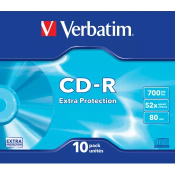 Verbatim CD-R Extra Protection 700 MB 52x 10 ks