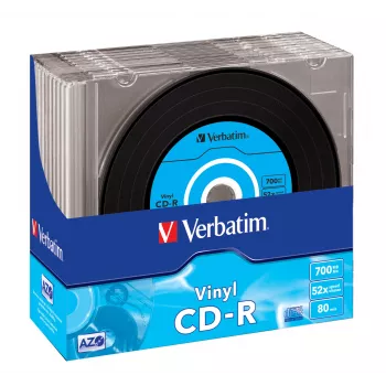 Verbatim CD-R AZO Data Vinyl 700 MB 52x 10 ks
