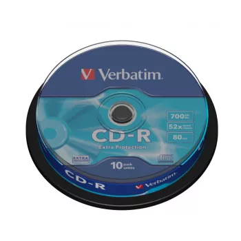 Verbatim CD-R Extra Protection 700 MB 52x 10 ks