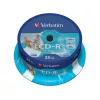Verbatim CD-R AZO Wide Inkjet Printable 700 MB 52x 25 ks