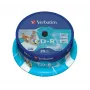 Verbatim CD-R AZO Wide Inkjet Printable 700 MB 52x 25 ks