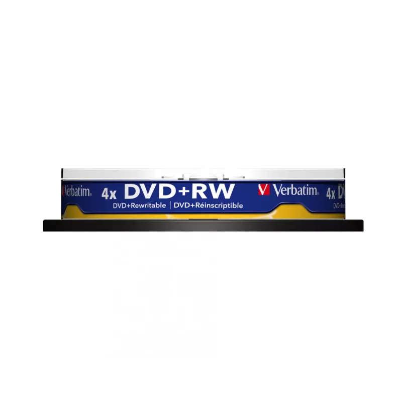 Verbatim DVD+RW Matt Silver 4,7 GB 10 ks
