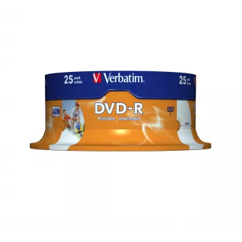 Verbatim 43538 DVD médium 4,7 GB DVD-R 25 ks