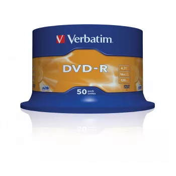 Verbatim DVD-R Matt Silver 4,7 GB 50 ks