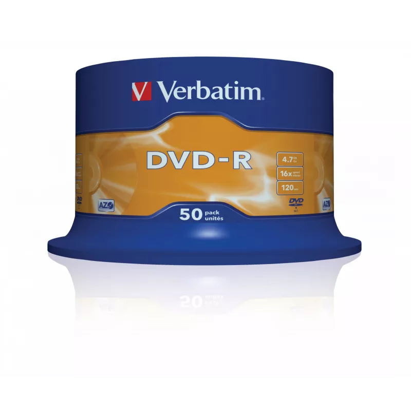 Verbatim DVD-R Matt Silver 4,7 GB 50 ks