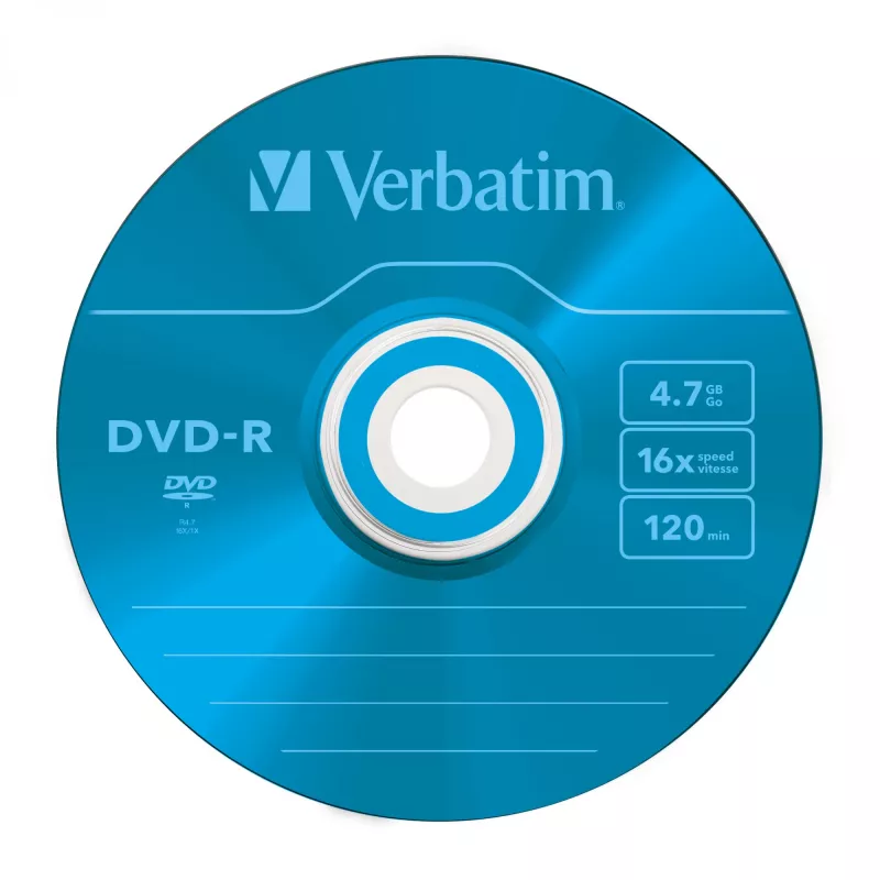 Verbatim DVD-R Colour 4,7 GB 5 ks