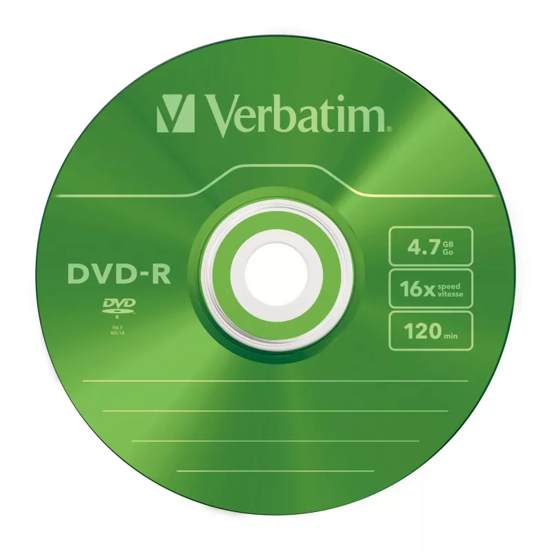 Verbatim DVD-R Colour 4,7 GB 5 ks