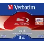 Verbatim 43615 médium Blu-Ray Disc BD-RE 25 GB 5 ks