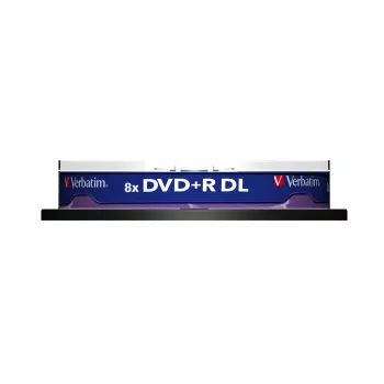 Verbatim VB-DPD55S1, DVD+R DL, 120 mm, spindel, 10 ks, 8,5 GB