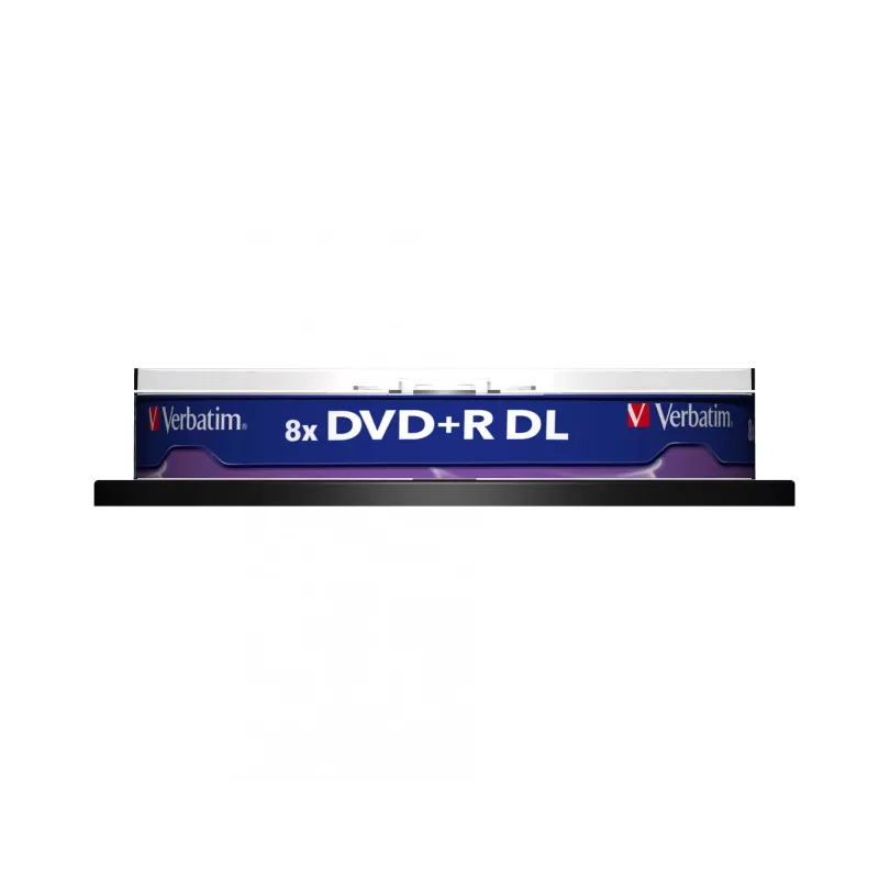 Verbatim VB-DPD55S1, DVD+R DL, 120 mm, spindel, 10 ks, 8,5 GB