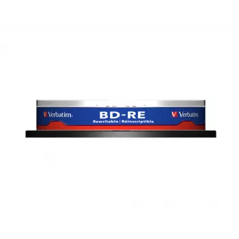 Verbatim BD-RE SL 25GB 2x 10-balíček spindel 10 ks