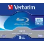 Verbatim 43715 nenahrané Blu-Ray médium BD-R 25 GB 5 ks