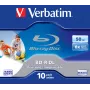 Verbatim 43736 BD-R média 50 GB 10 ks