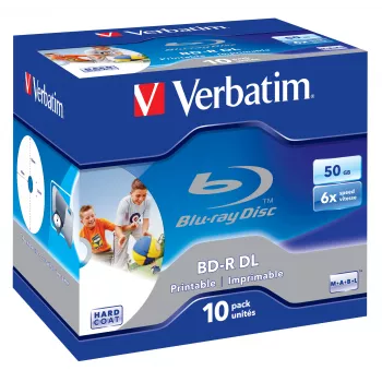 Verbatim 43736 BD-R média 50 GB 10 ks