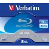 Verbatim 43748 nezapísané Blu-Ray médium BD-R 50 GB 5 ks