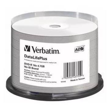 Verbatim DataLifePlus 4,7 GB DVD-R 50 ks