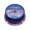 Verbatim DVD+R Double Layer 8x matná strieborná 25 ks spindle