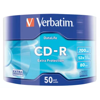Verbatim CD-R Extra Protection 700 MB 52x 50 ks