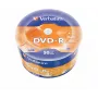 Verbatim DVD-R matná strieborná 50 ks balenie wrap spindle