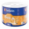Verbatim DVD-R matná strieborná 50 ks balenie wrap spindle