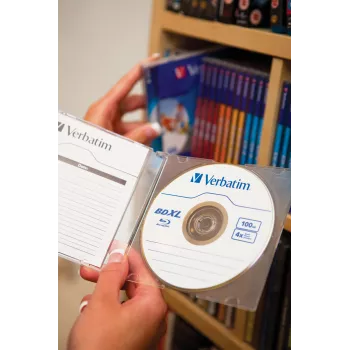 Verbatim BD-R XL 100GB* 4x Wide Inkjet Printable 5 ks jewel case